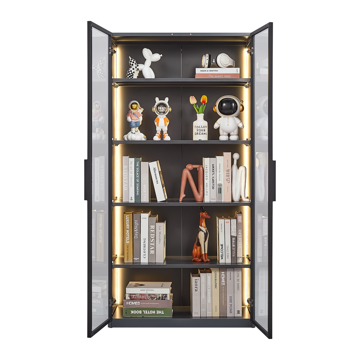 Display storage cabinet