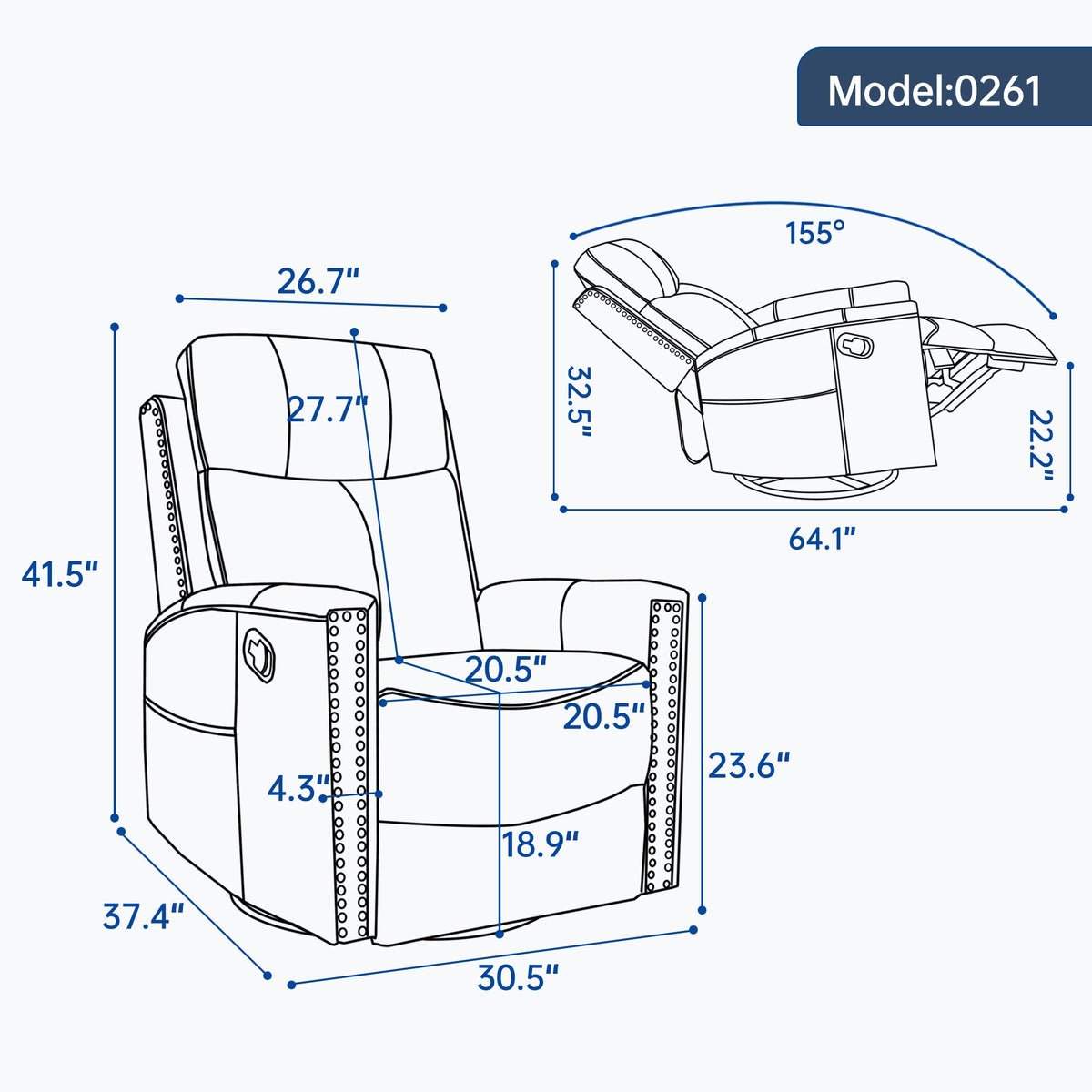 ComfortMax Deep Recliner Chair