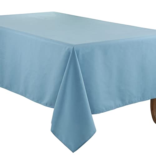 Fennco Styles Classic Everyday Design Solid Color Tablecloth - Table Cover for Home Décor, Baquets, Family Gathering and Special Occasion