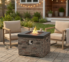 32-Inch Outdoor Fire Pit Table