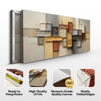 Shape Pattern Minimalist Abstract Wall Art