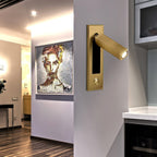Embedded LED Wall Sconce Bedside Reading Light Modern Wall Lamp