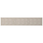 TREXM Rustic Entryway Console Table60" Long Sofa Table with two Different Size Drawers and Bottom Shelf for Storage (Gray Wash)