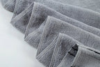 3Pieces Set Grey Cotton Towel Set for Men toalla 2pc Face Washcloth Hand Towel 1pc Bath Towel Camping Shower Towels Bathroom