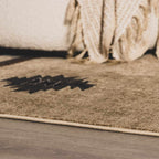 Buckhaven Brown Aztec Carpet