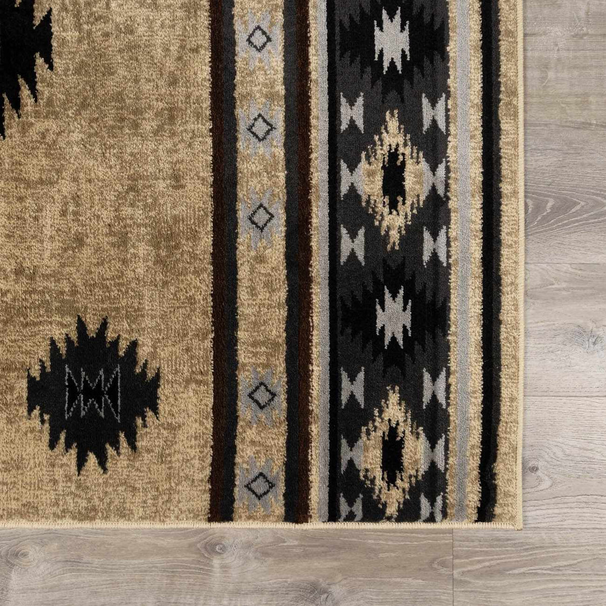Buckhaven Brown Aztec Carpet