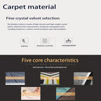 VIKAMA Modern Minimalist Carpet, Durable And Non-Slip, Long Runner Rug For Hallways, Bedside Rug For Bedrooms, Home Decor