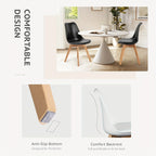 Modern Dining Chair Home Chair Minimalist Nordic Backrest Chair Dinning Table Chair Accent Chair for Living Room