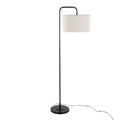 63" Contemporary Metal Floor Lamp in Oil Rubbed Bronze