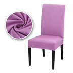 Dining Chair Covers Stretch Chair Covers Parsons Chair Slipcover Removable Anti Dirty Seat Chair Cover Spandex Kitchen Cover for Banquet Wedding Dinner Restaurant house