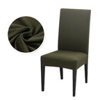 Dining Chair Covers Stretch Chair Covers Parsons Chair Slipcover Removable Anti Dirty Seat Chair Cover Spandex Kitchen Cover for Banquet Wedding Dinner Restaurant house
