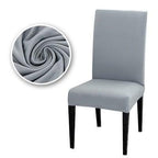 Dining Chair Covers Stretch Chair Covers Parsons Chair Slipcover Removable Anti Dirty Seat Chair Cover Spandex Kitchen Cover for Banquet Wedding Dinner Restaurant house