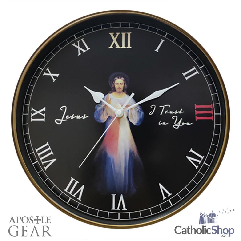 Divine Mercy Wall Clock - Buy 1 Get 1 Free
