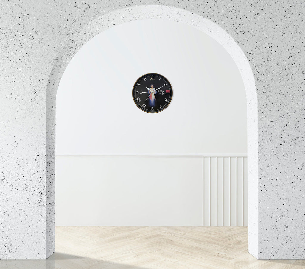 Divine Mercy Wall Clock - Buy 1 Get 1 Free