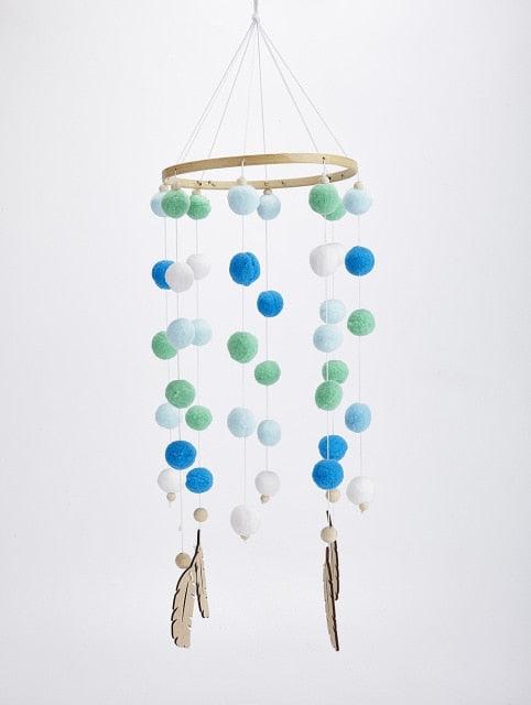 Dream Catcher Decoration Home Wind Chime Bed Bell Children's Girls Room Decor  Newborn Baby Bed Bell Dream Catcher String Pendant Kids Room Decoration Wooden Wind Chime Bed Bell Nursery Crib Bed Bell Baby Bedroom Ceiling Woven Beads Wind Chime