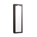 5 LEDs Jewelry Armoire Wall Mounted / Door Hanging Mirror