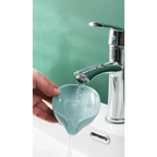Leaf Shaped Soap Dish Holder Suction Cup Soap Dish For Bathroom Shower Soap Box Sponge Soap Holder Storage Tray Soap container Soap Dish Holder Lotus Leaf Shape With Suction Cup Drain Detachable Soap Box Not Punched Toilet Bath Drain Shelf Storage